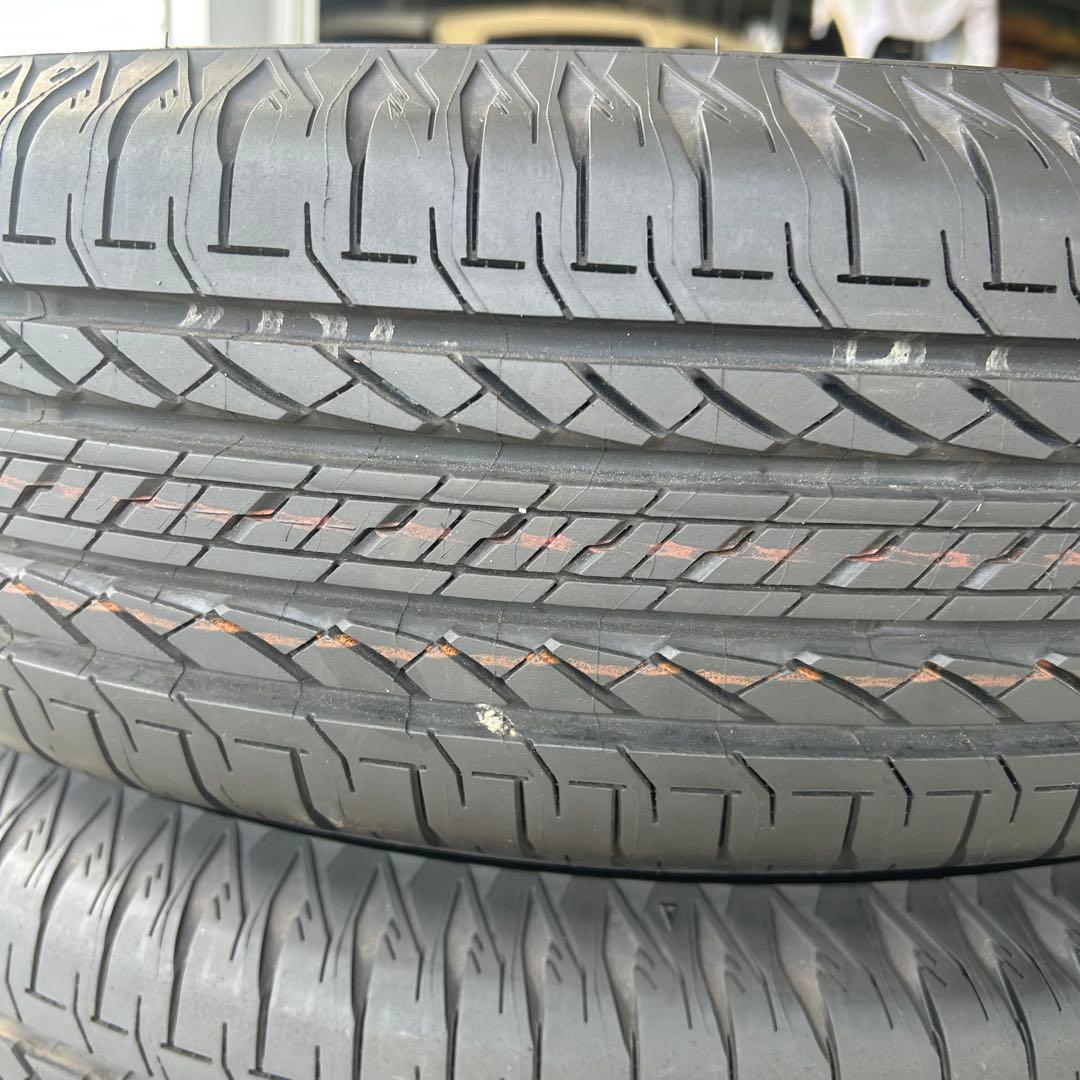 中古タイヤ195/80R15 ブリヂストン　ジムニーノマド、シエラ純正4本セット