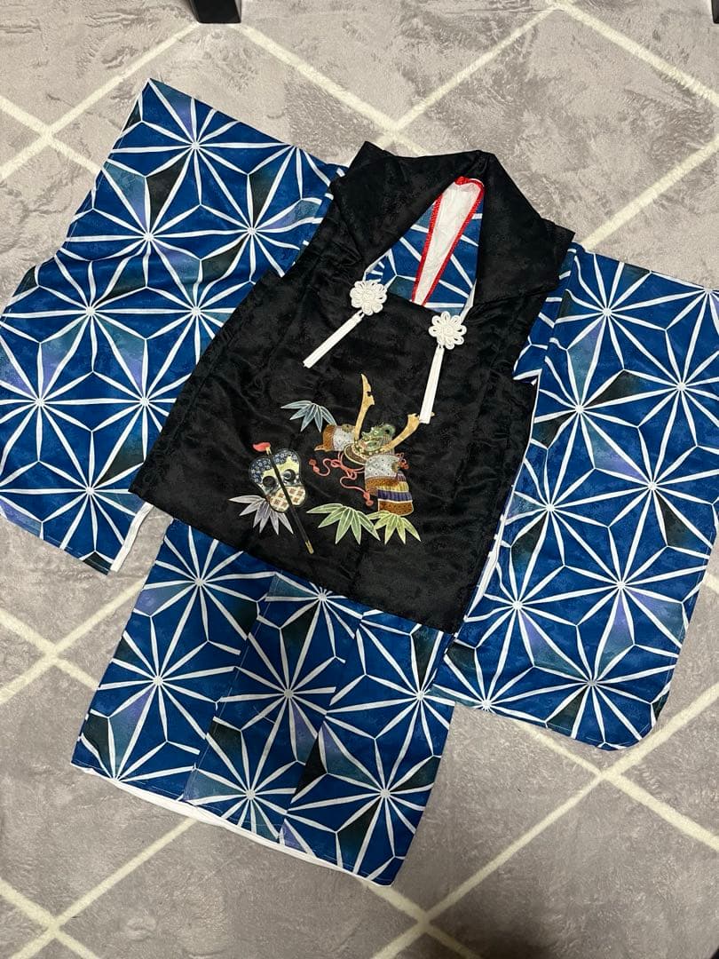 七五三 着物 男の子 3歳 フルセット 被布