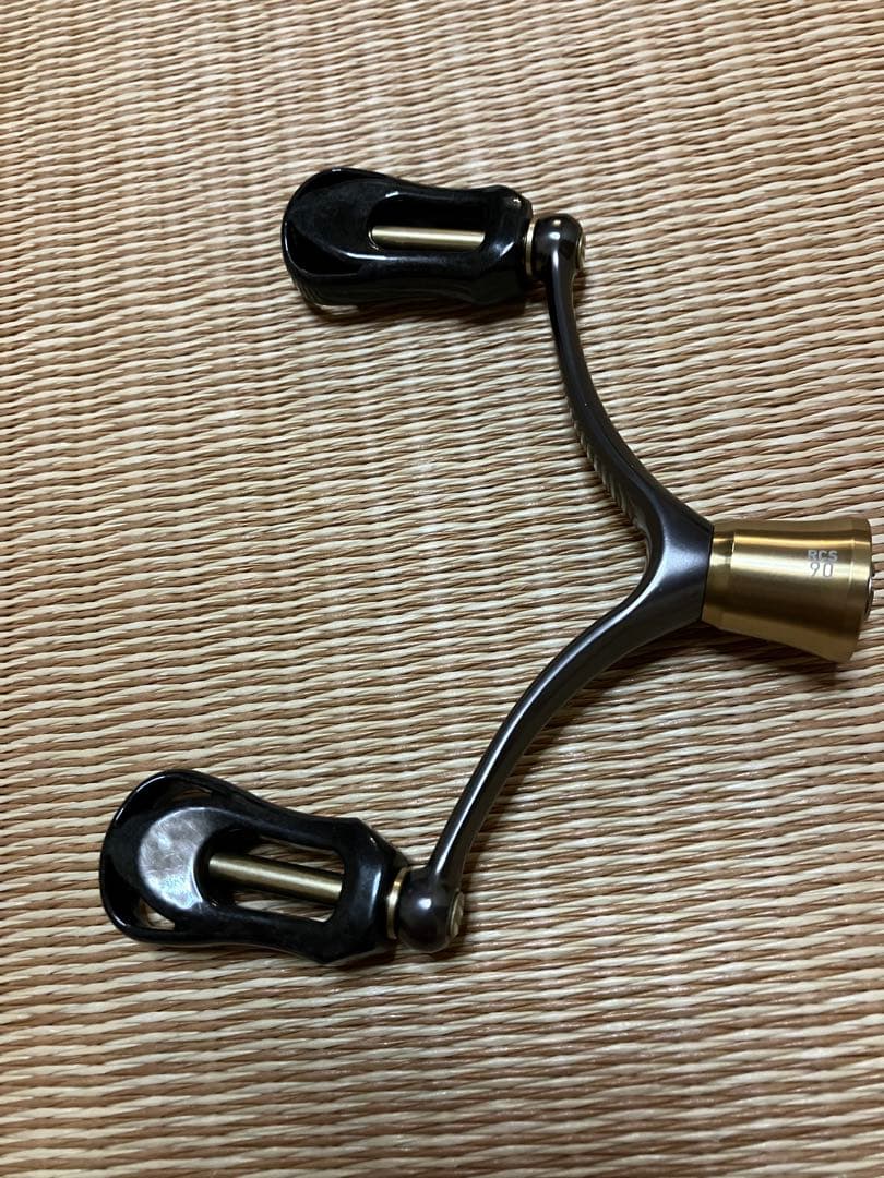 SLPワークス RCS マシンカットダブルハンドル 90mm ザイオンノブ