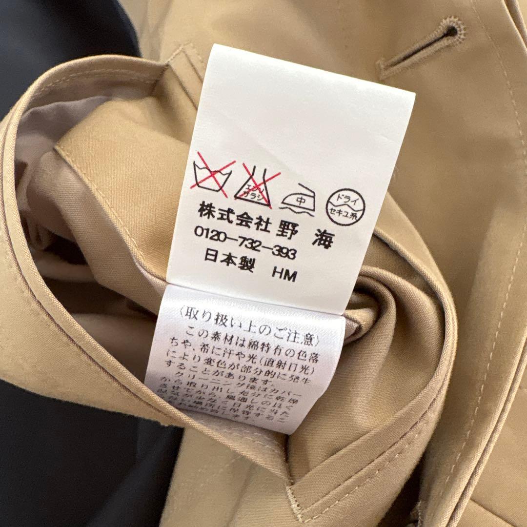 トレンチコート 野海　三越　日本製