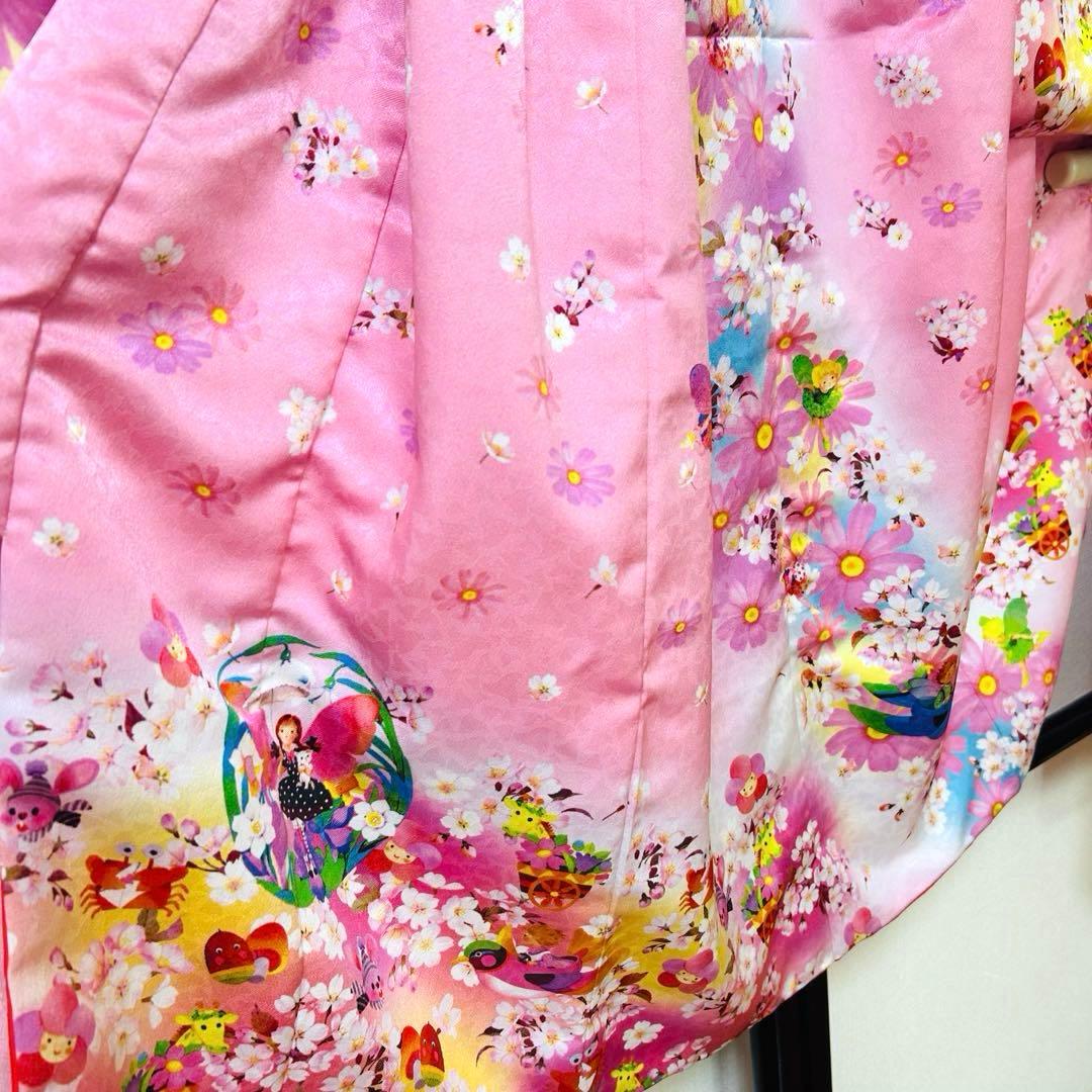 RNo.114 七五三　3歳　　被布フルセット　　永田萌