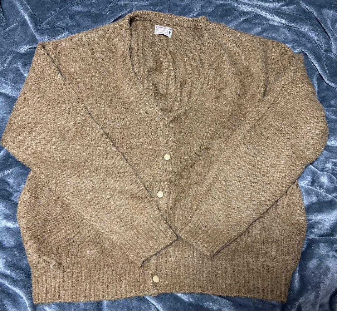 値下げWAIPER.inc モヘアニット カーディガン S OLID