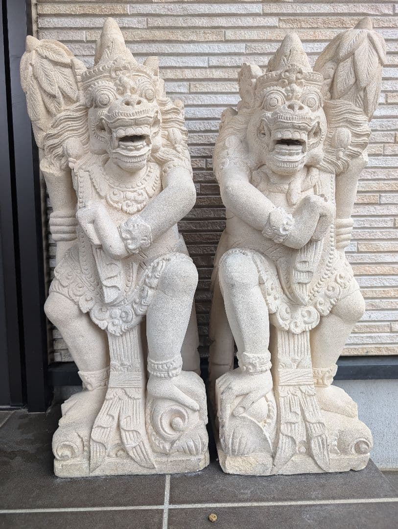 ラクササ☆バリ島 石像 石彫り ラクササ 神 最強守護神