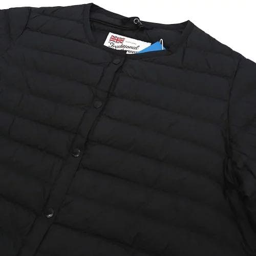 F0688S 新品トラディショナルウェザーウェア ダウンコート：34 ブラック