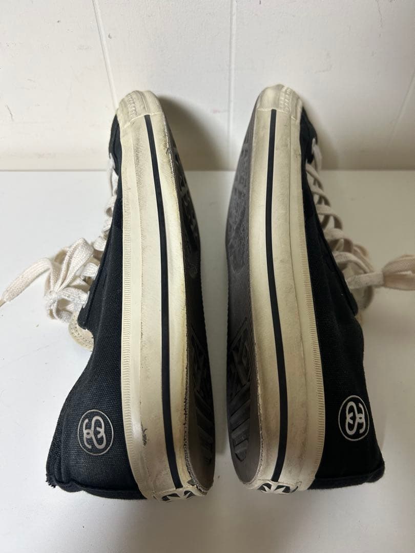 希少 Converse x Stussy 黒スニーカー 29cm