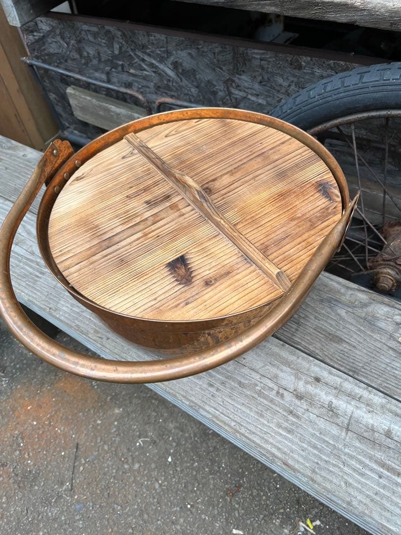 銅製手持ち鍋、銅製鍋、銅製石狩鍋、豚汁、カニ汁、鉄砲汁、イベント鍋