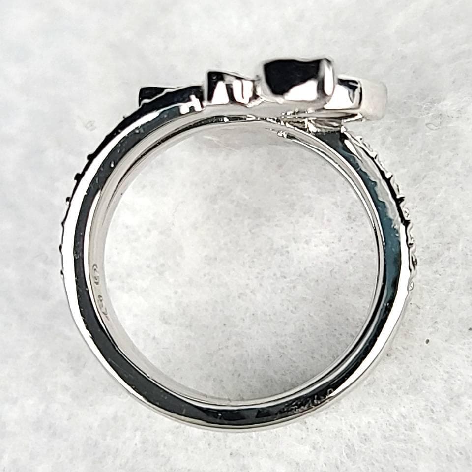 ▽極上品▽スワロフスキー　リング　指輪　ナイチンゲール　バタフライ　52 11号