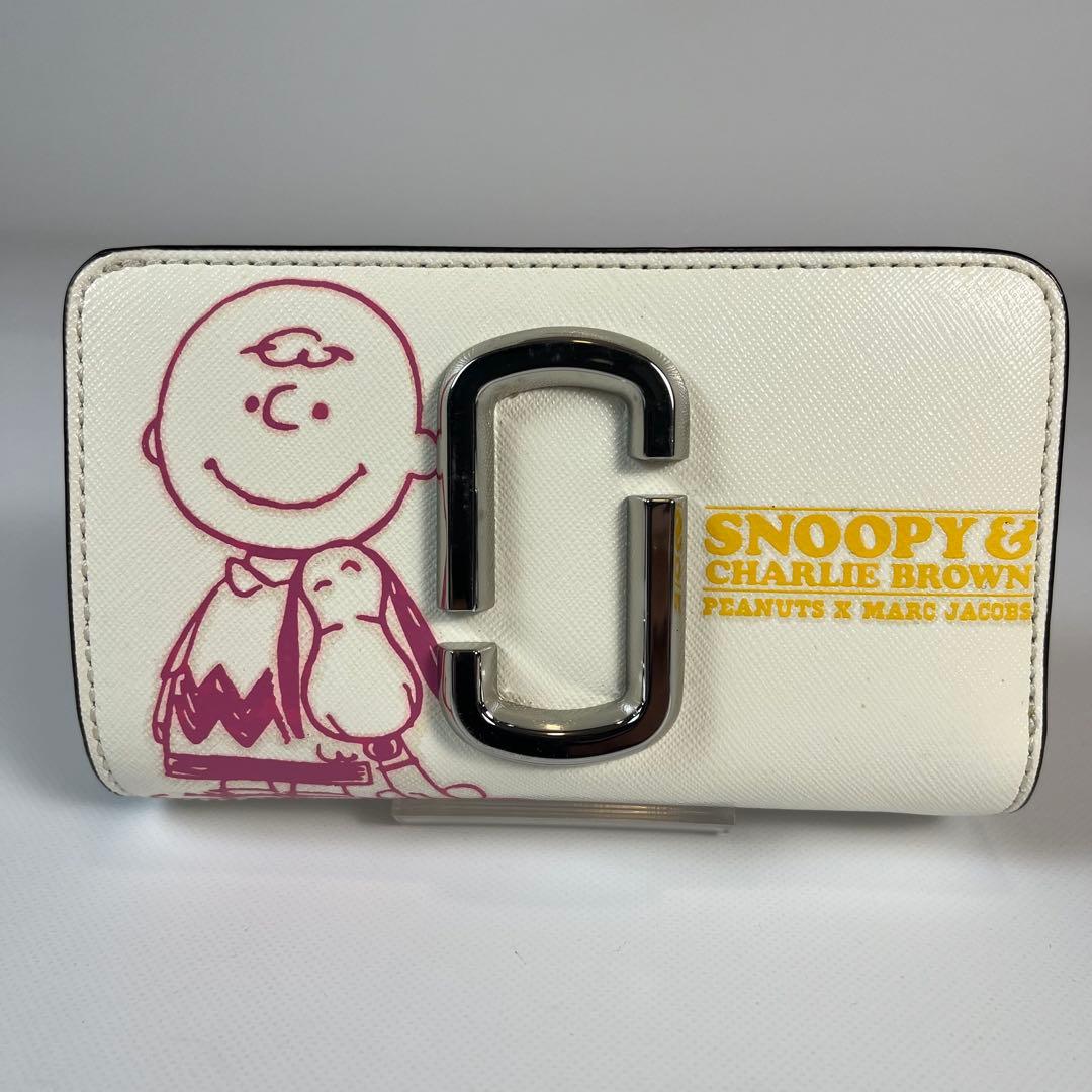 未使用級　MARC JACOBS The Snapshot SNOOPY 財布