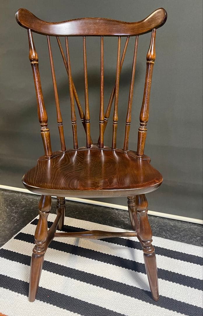 飛騨産業　キツツキ　ウィンザーチェア　レトロ