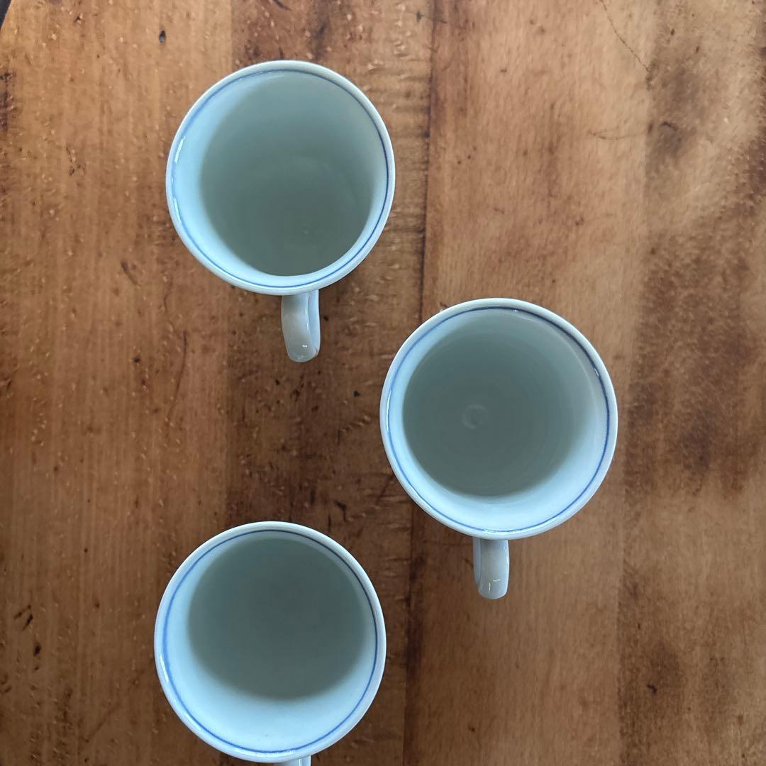 有田焼　青花　しん窯　小皿　中皿　湯呑み　コーヒーカップ　ワイングラス他まとめて