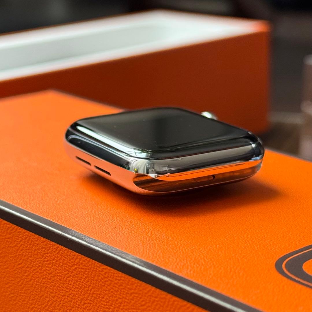 2490 Apple Watch エルメス　series5 シルバー　セルラー