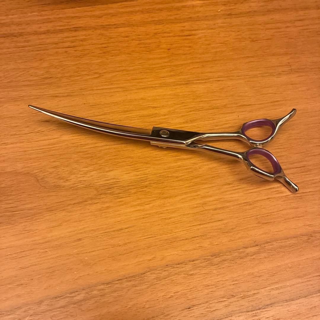 ハサミ　犬用すきばさみ ワンダーカーブシザー カーブブレンディング