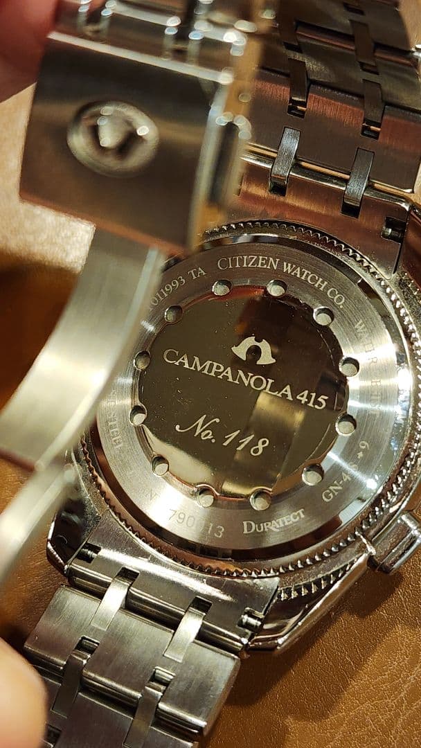 k*1様 CITIZEN Campanola 415 ステンレス時計