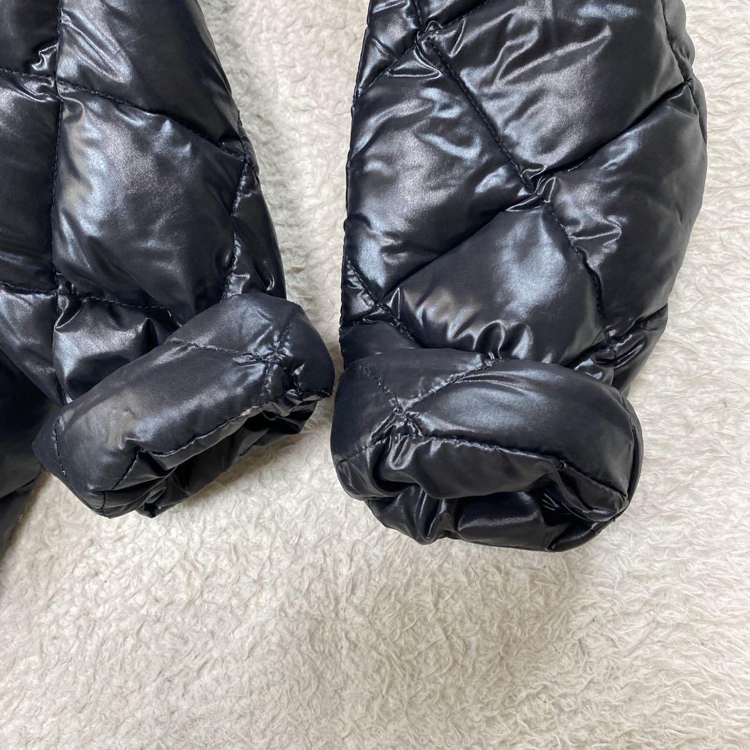 【美品】タトラス PIANETA ダウンコート ダイヤキルト ブラック　02