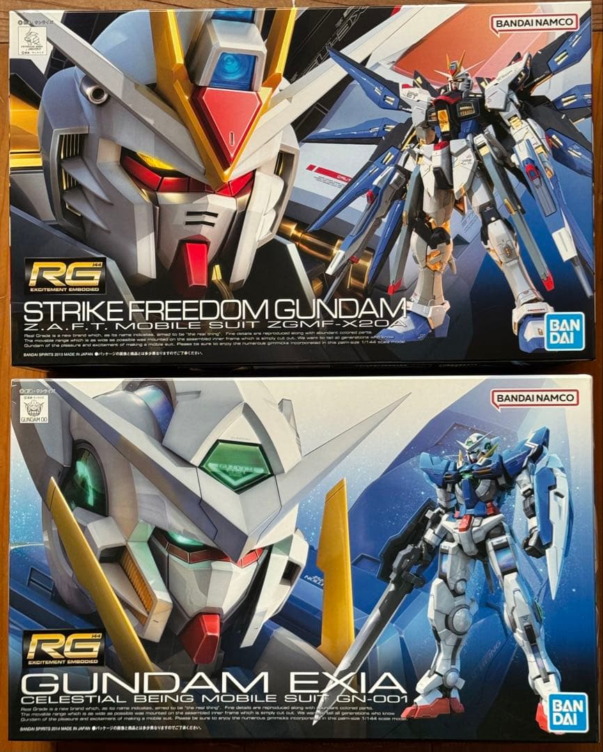 RG 1/144 ストライクフリーダムガンダム1/144 ガンダムエクシア 新品
