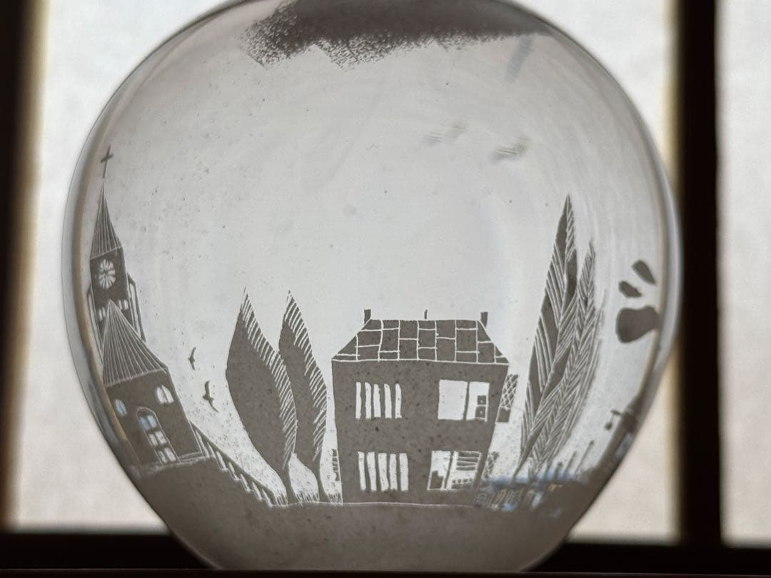 金津沙矢香さん　スノードーム