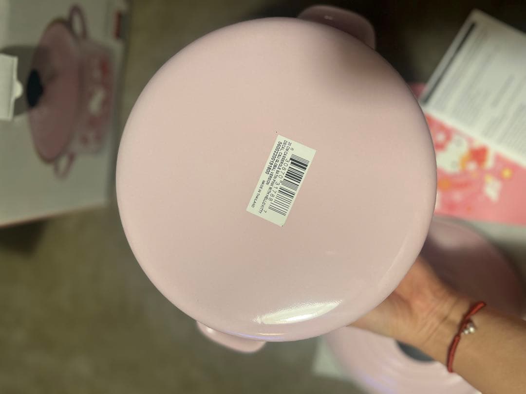 レア　ル・クルーゼ　ハローキィコラボ　両手鍋　20cm