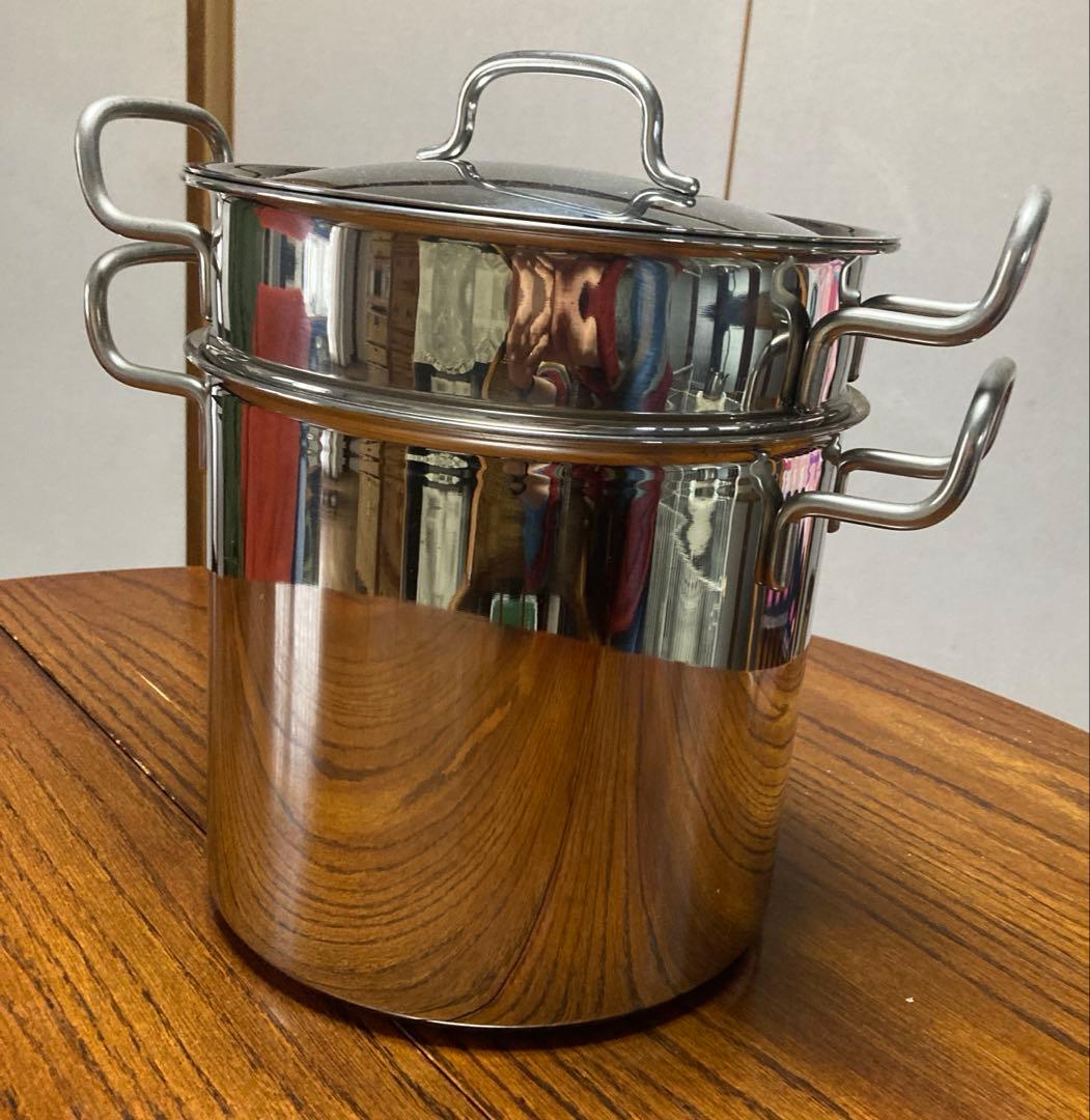 は*か様 ★★ジオプロダクト パスタポット 21cm GEOパスタ鍋 宮崎製作所