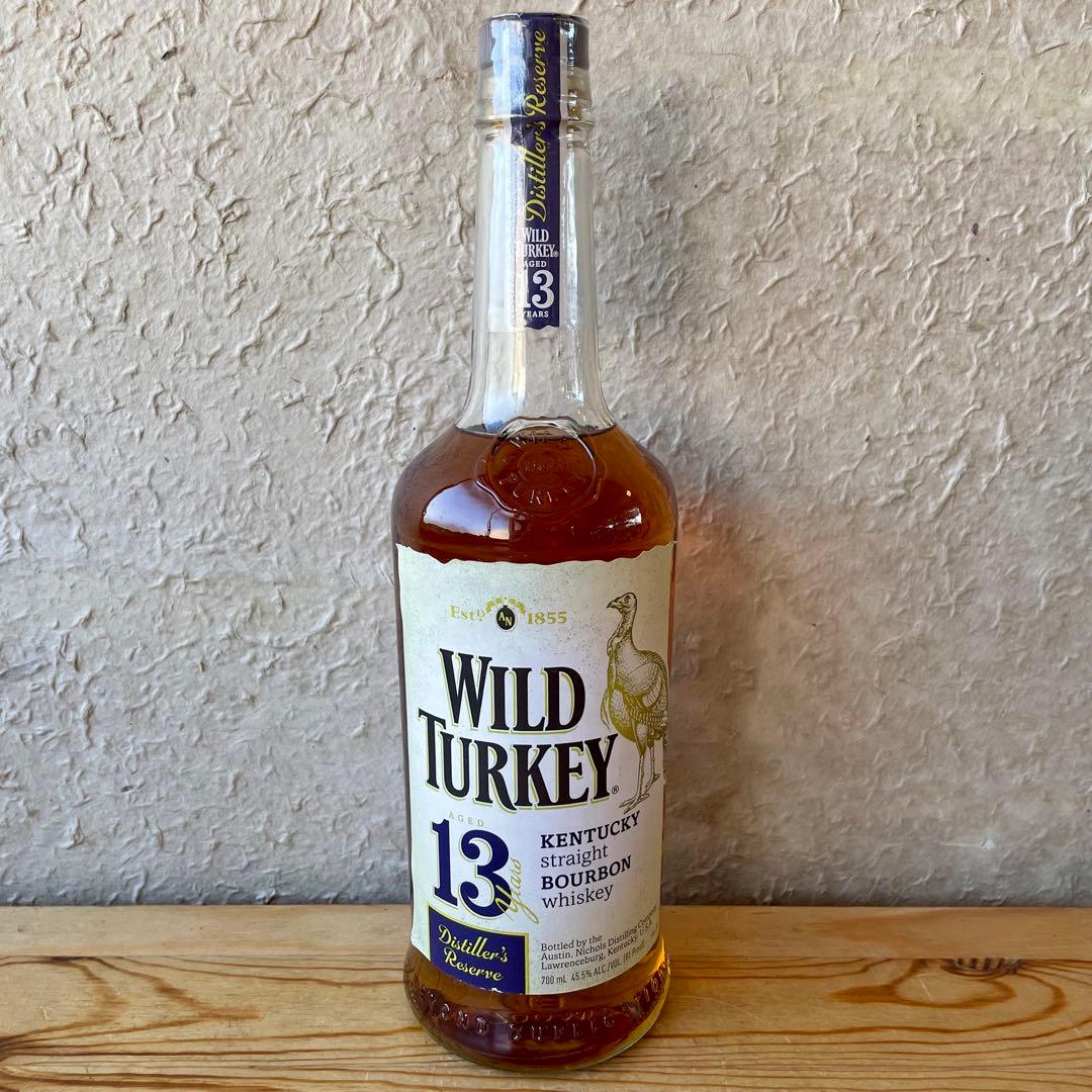 ワイルドターキー 13年 ディスティラーズリザーブ　旧ボトル　700ml 終売品