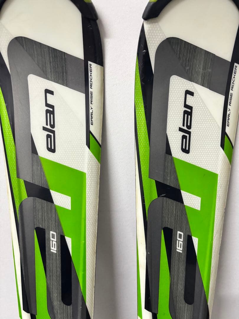 値下げ可能！！ エラン 160cm スキー板とKAZAMAポール