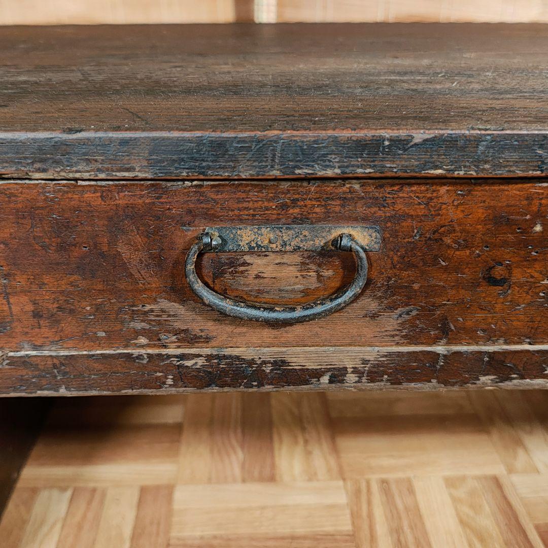 文机　小引き出し　座卓　昭和レトロ　古家具