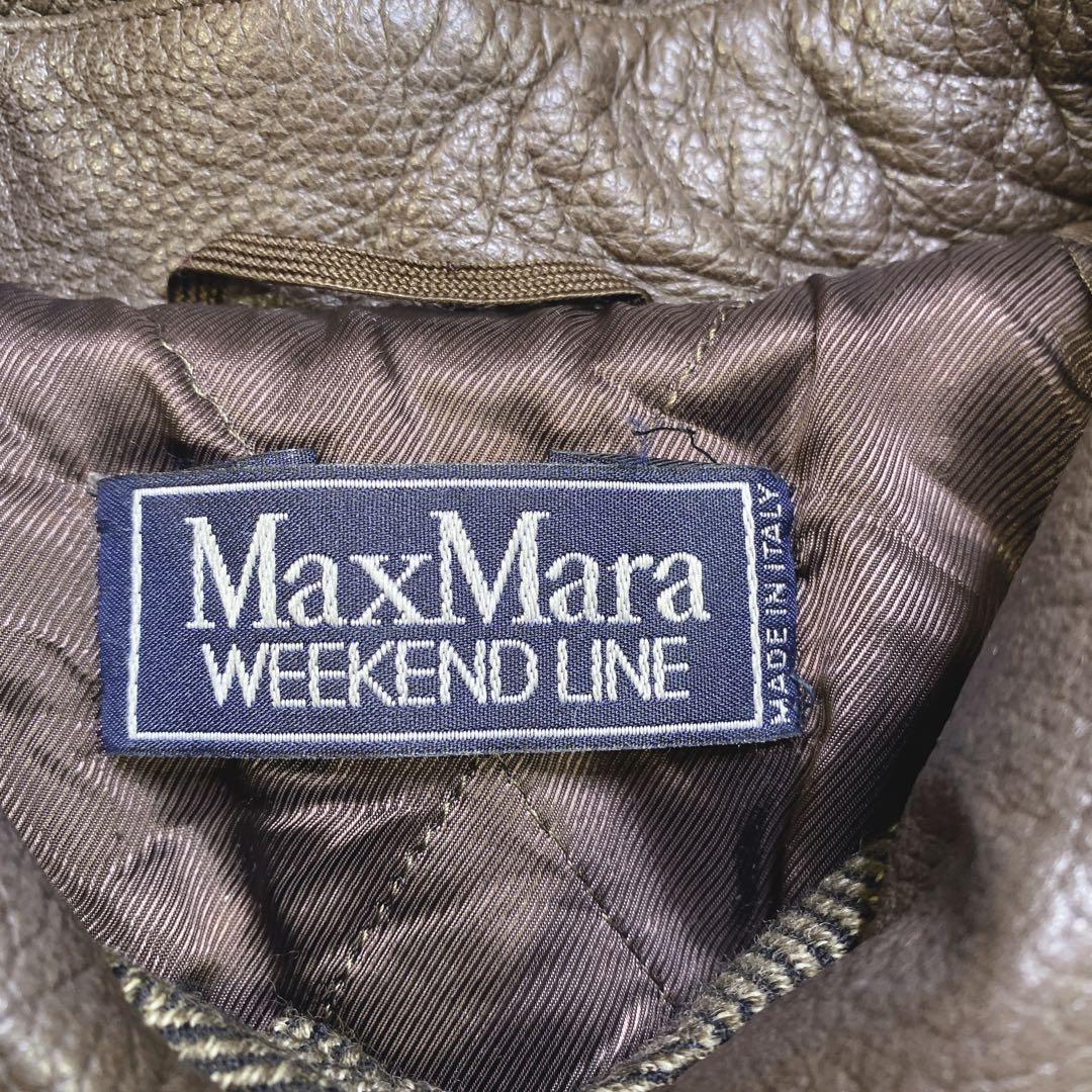 MaxMara WEEKEND ロングコート ヘリンボーン XL相当