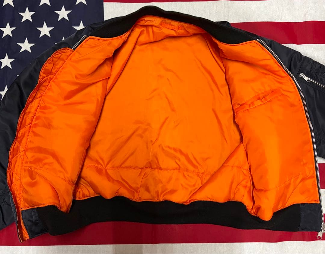 オールドユニクロ MA-1フライトジャケット ブラック 90s 00s Y2K