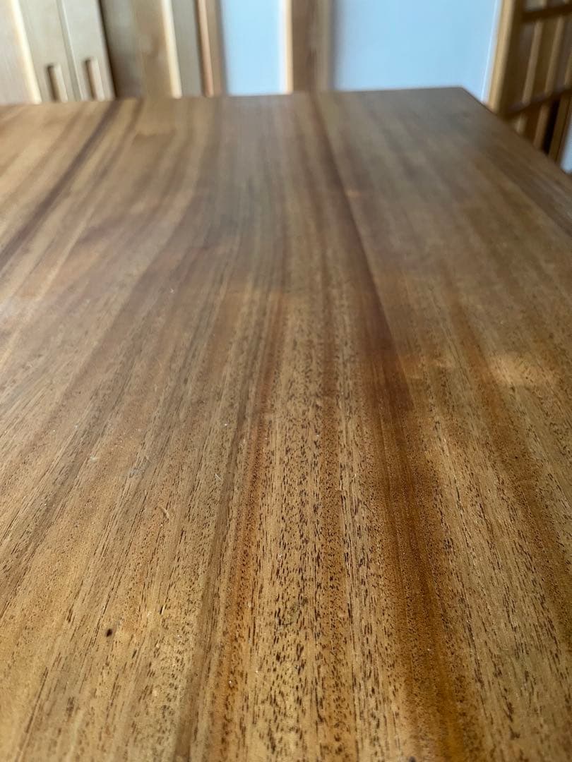 に*ろ様 楠 天然無垢 デスク 学習机 橋詰家具製 ラスク 110cm 最後の一