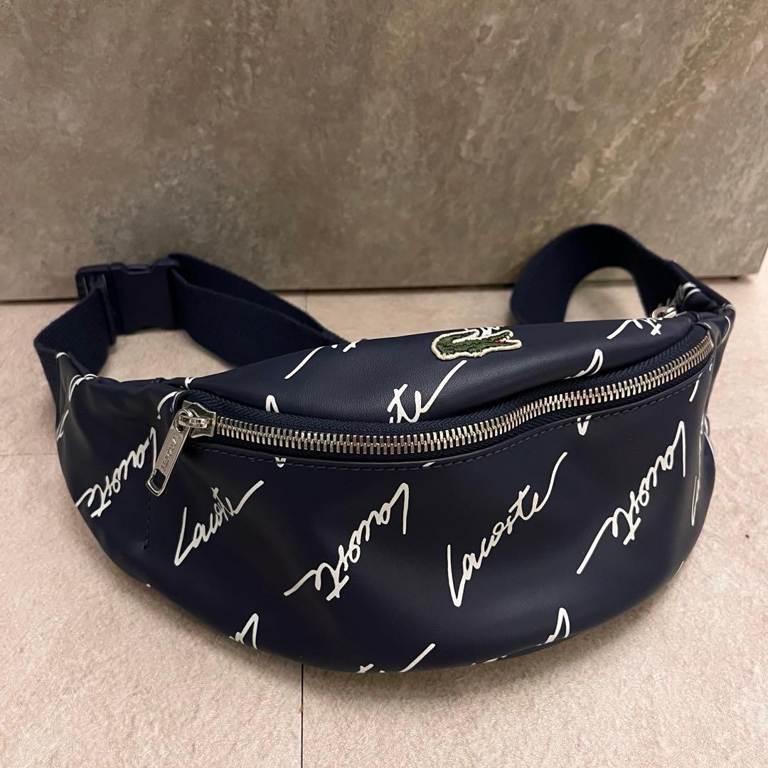 ラコステ　モノグラム　ボディバッグ