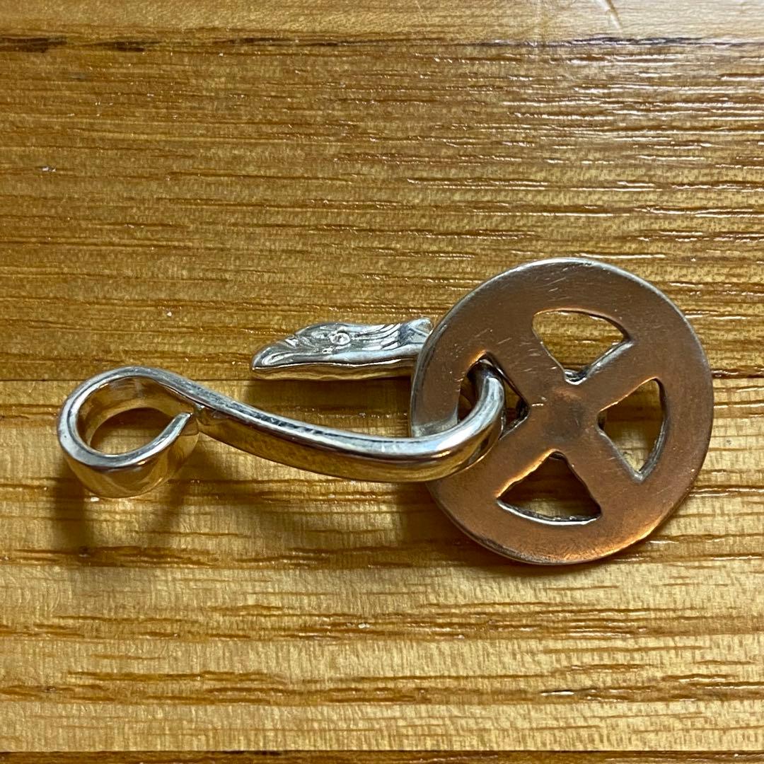 ク*ニ様 金メタル付きメディスンホイール　SVイーグルフックセット　Goro's