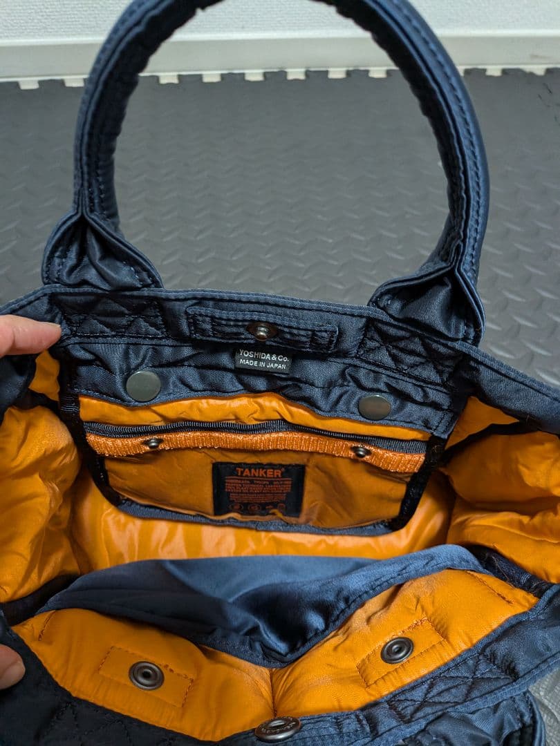 吉田カバン PORTER TANKERカバン　アイアンブルー