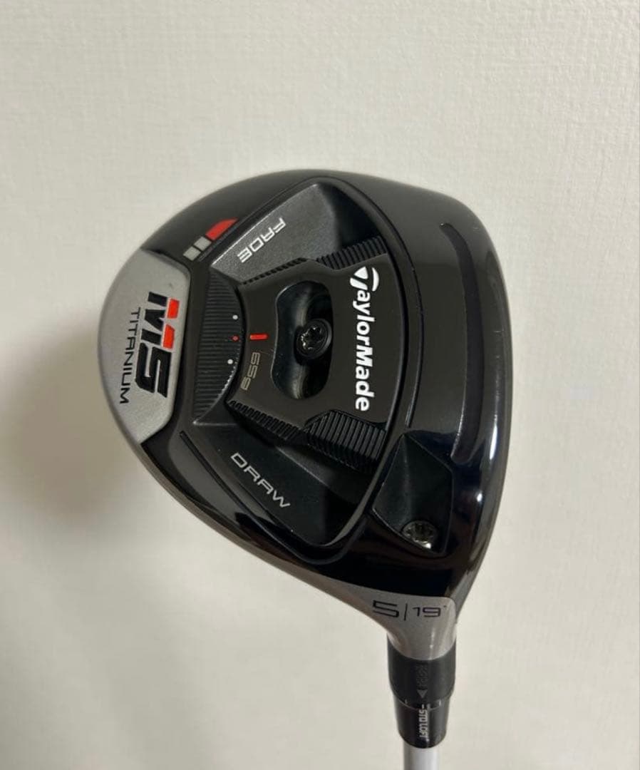 M5 5番ウッド　19° ツアーAD GC7X