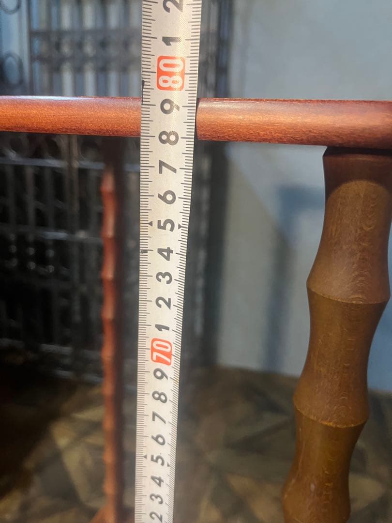 木製 棚 インテリア 電話台 昭和レトロ 当時物