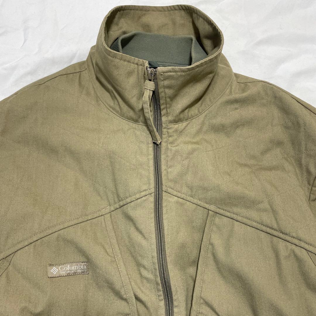 古着 80s Columbia フリースライナーハンティングジャケット XL