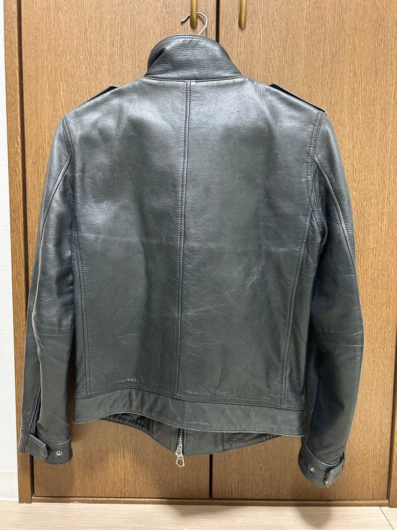 LOUNGE LIZARD ブラックレザージャケット