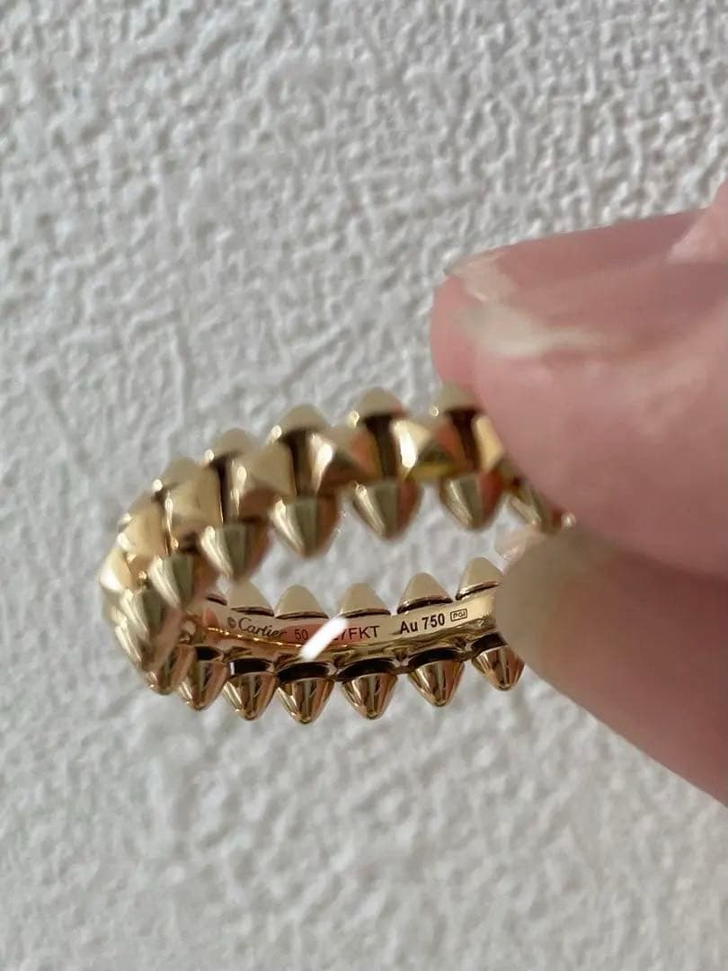 カルティエ クラッシュドゥカルティエ リング SM イエローゴールド