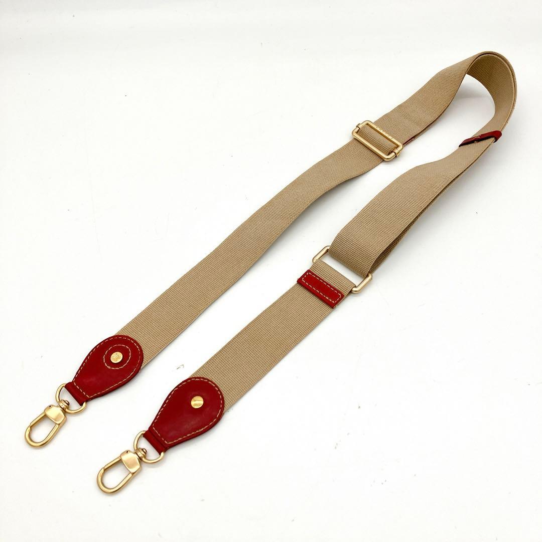 【CELINE】2wayバッグ　ボストンバッグ　マカダム柄　PVC レッド