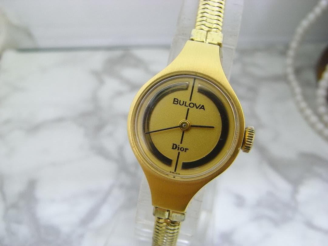 ヴィンテージ　Dior　ディオール　ブローバー　手巻き　レディース　ウォッチ