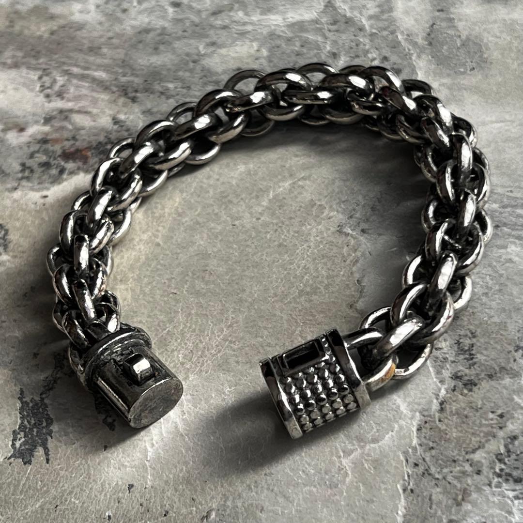 ヴィンテージ VINTAGE フォージ チェーン バックル ブレスレット