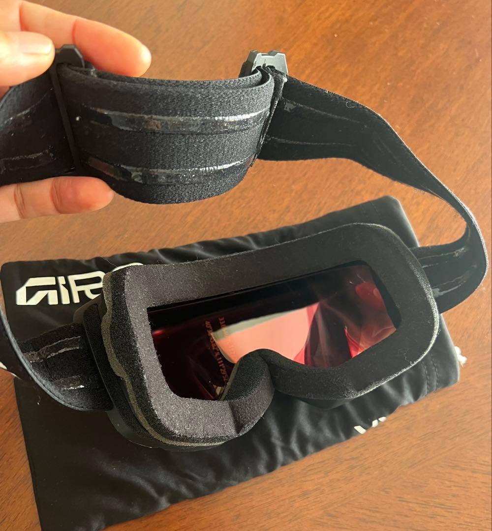 GIRO スポーツゴーグル オレンジミラー