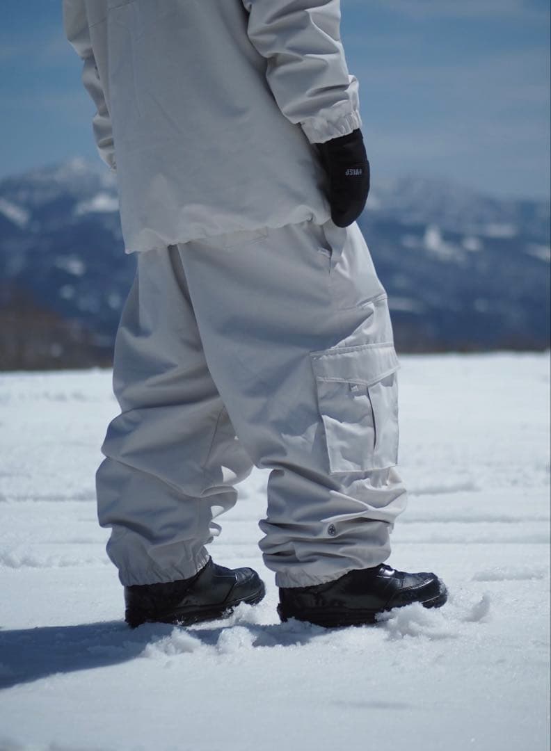 スノーボード VESP Twoway Wide Jogger Bib Cargo Pants