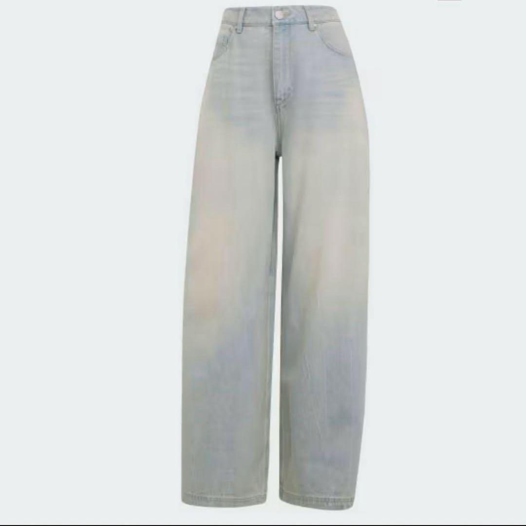 新品未使用☆adidas アディダス デニムジップパンツ 27 ジーンズ