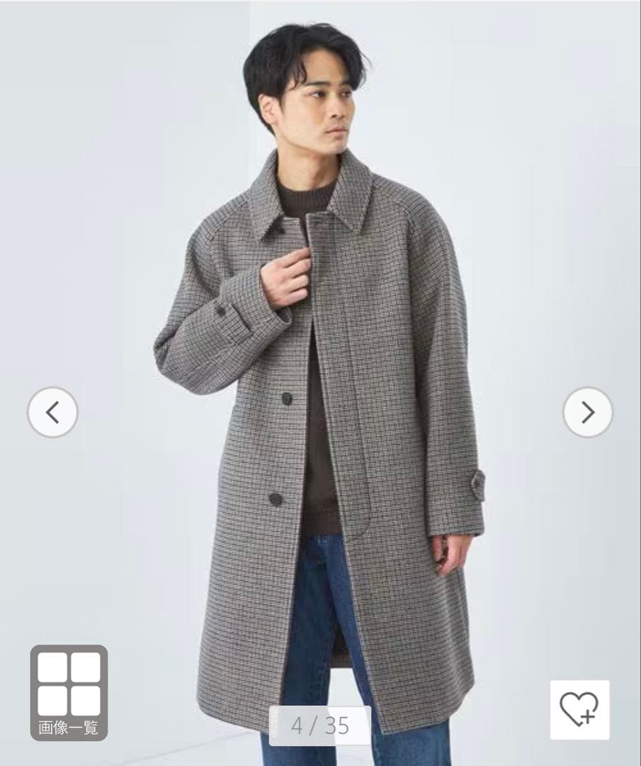 【新品】 SENTDALE WOOL ステンカラーコート