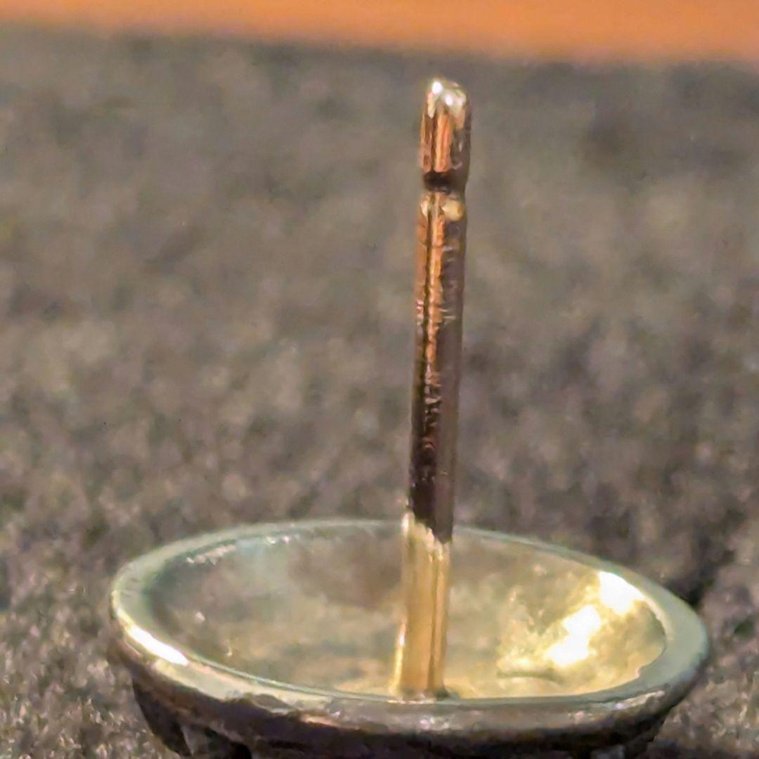 【インボイス】クロムハーツ クロスボールスタッドwithダイヤモンド