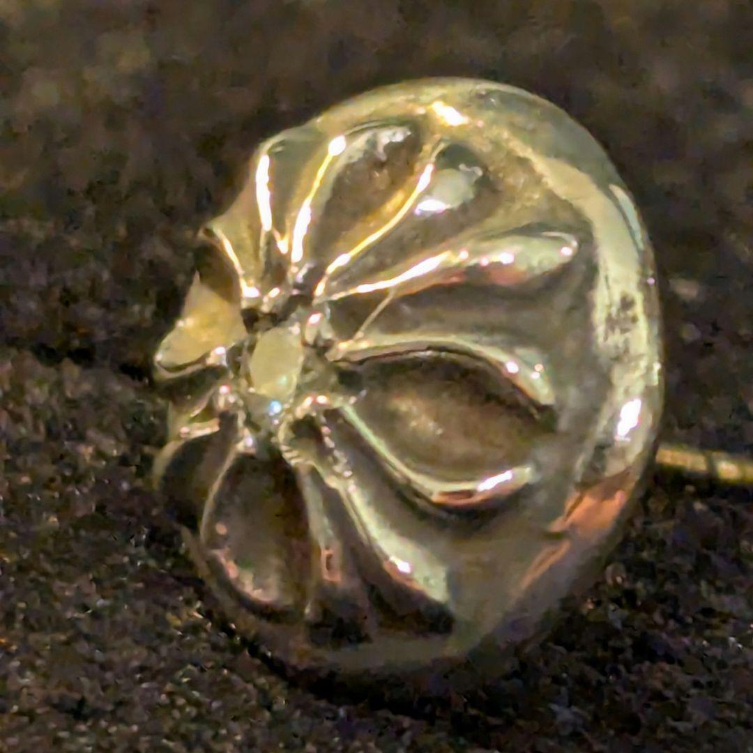 【インボイス】クロムハーツ クロスボールスタッドwithダイヤモンド