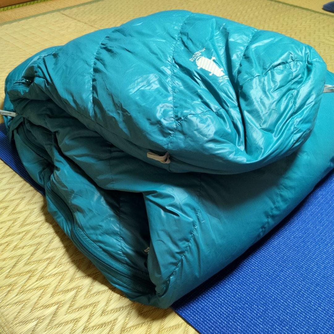 【美品】mont-bellスパイラルダウンハガー#3　寝袋シュラフ　モンベル