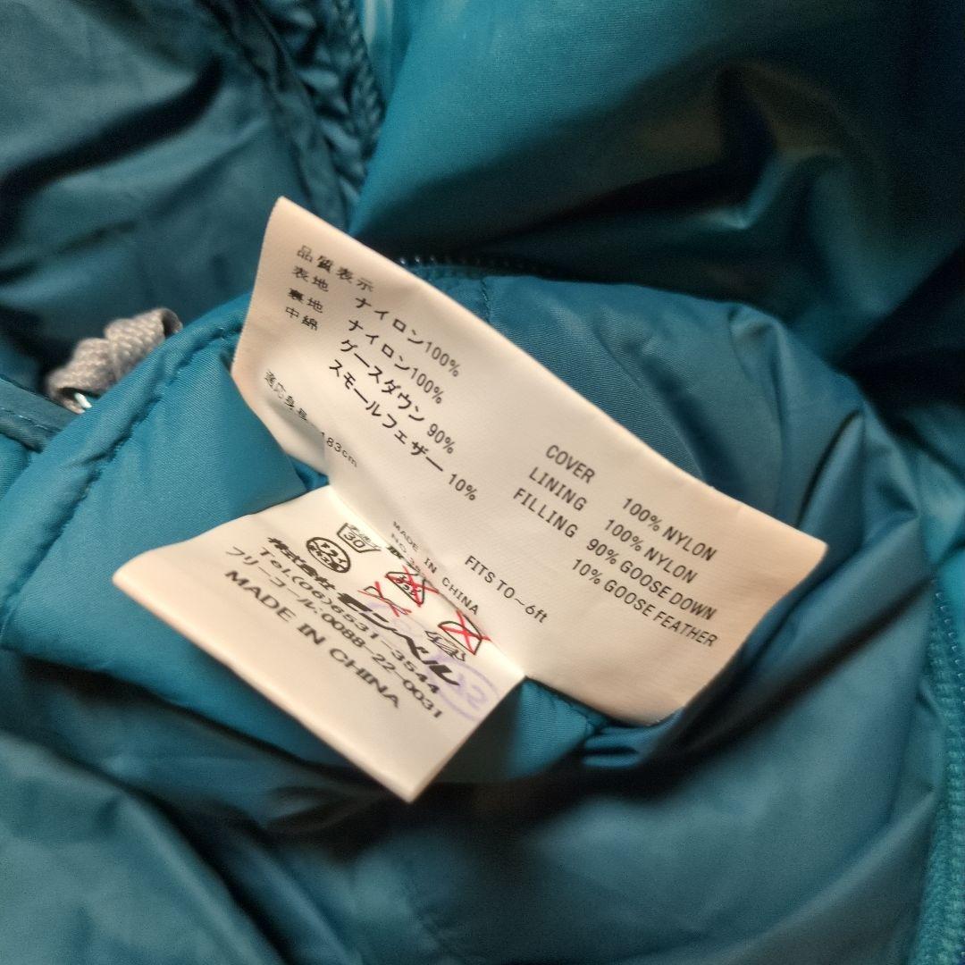 【美品】mont-bellスパイラルダウンハガー#3　寝袋シュラフ　モンベル