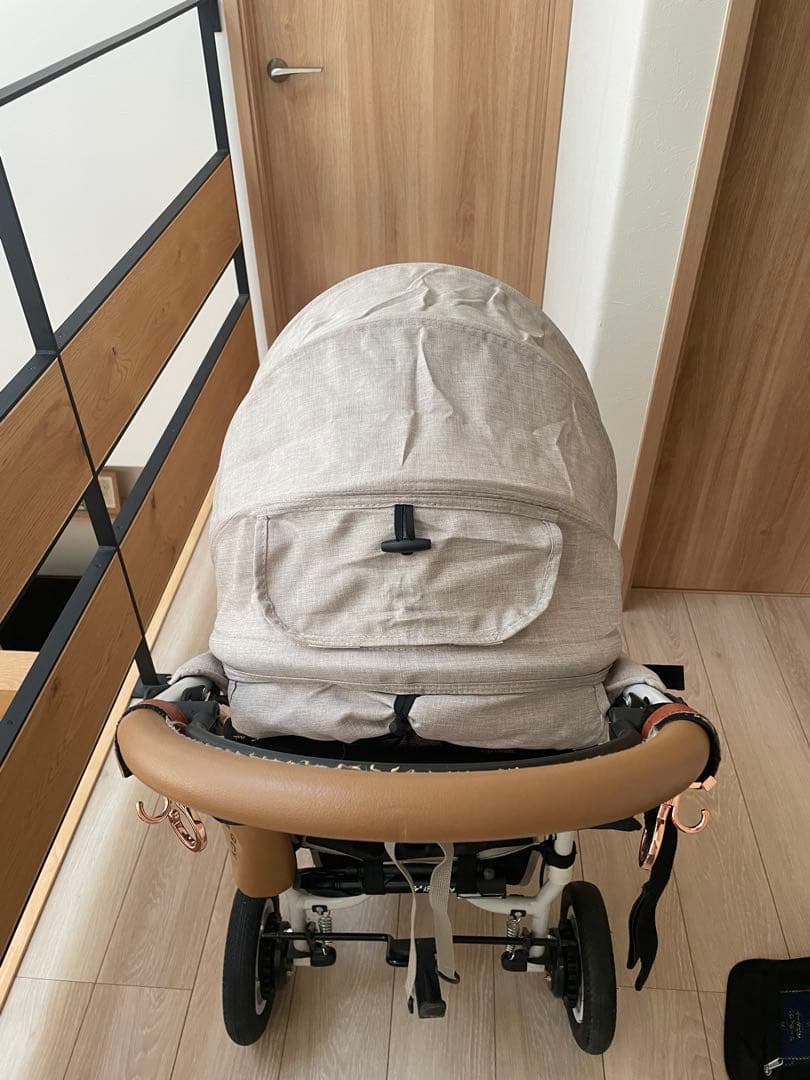 週末価格！エアバギー　ココブレーキ　ベビーカー　シート&キャノピー