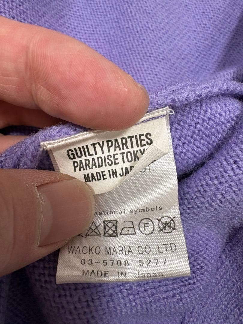 ワコマリア　WACKOMARIA カーディガン