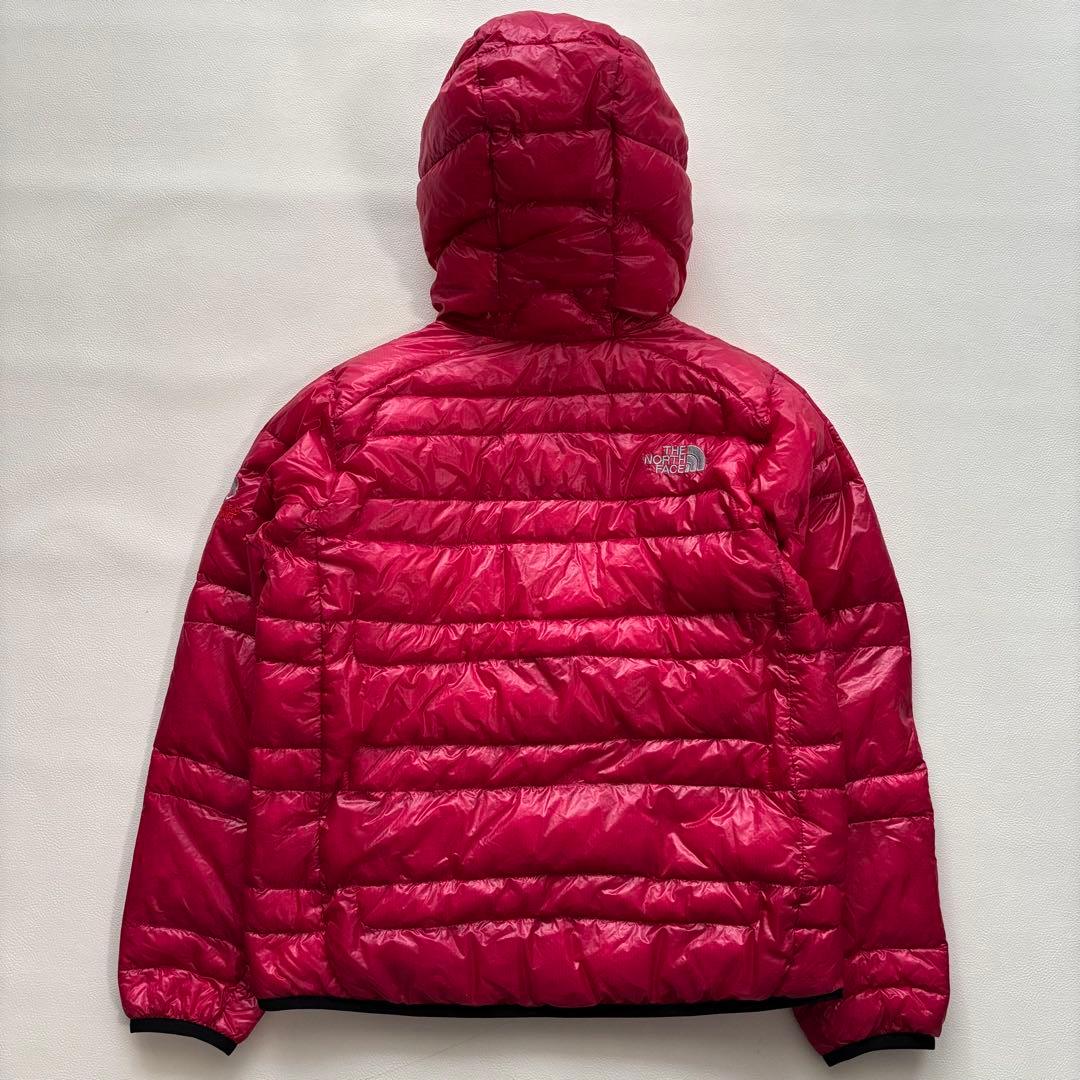 02476 ノースフェイス　ダウンジャケット ライトヒートフーディ レディース